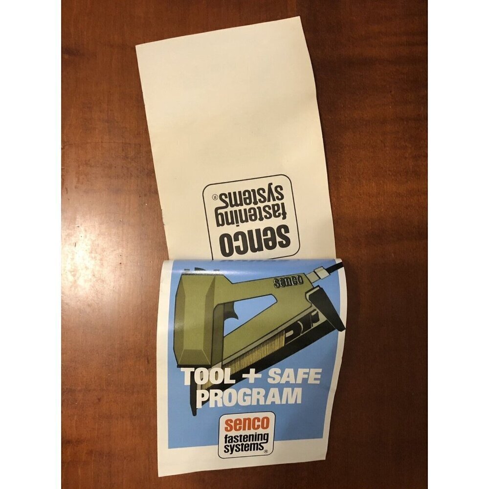 1982 SENCO Nail Gun OPERATOR'S MANUAL Models K L M-I M-II M-III MIV MW PW AST-IV - Picture 3 of 6